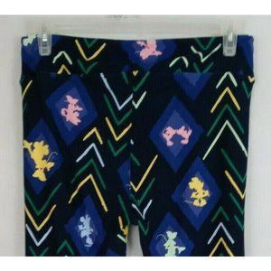 New LuLaRoe Tall & Curvy Disney Leggings With Minnie Mouse Sillhouettes Design
